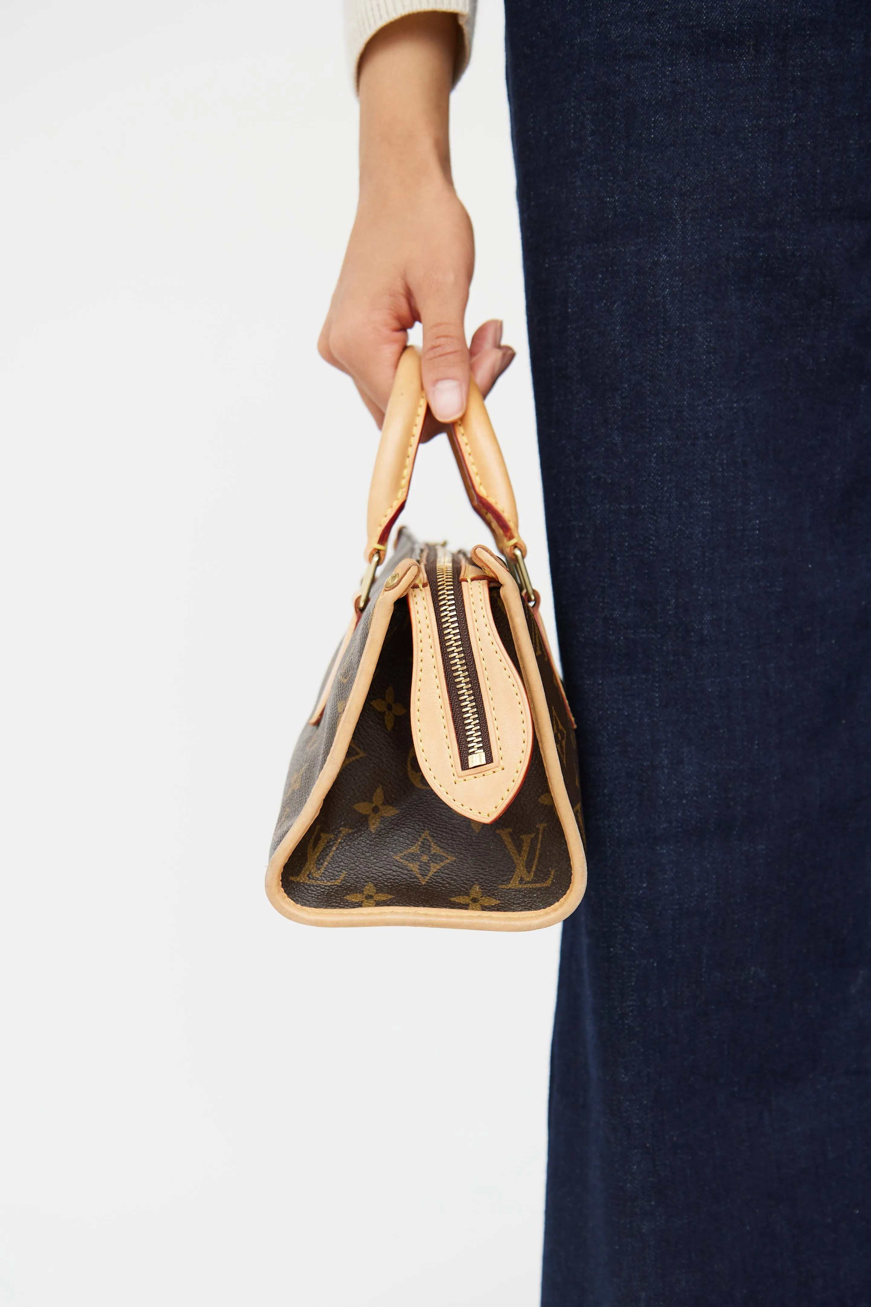 2006 Brown Monogram Popincourt Bag