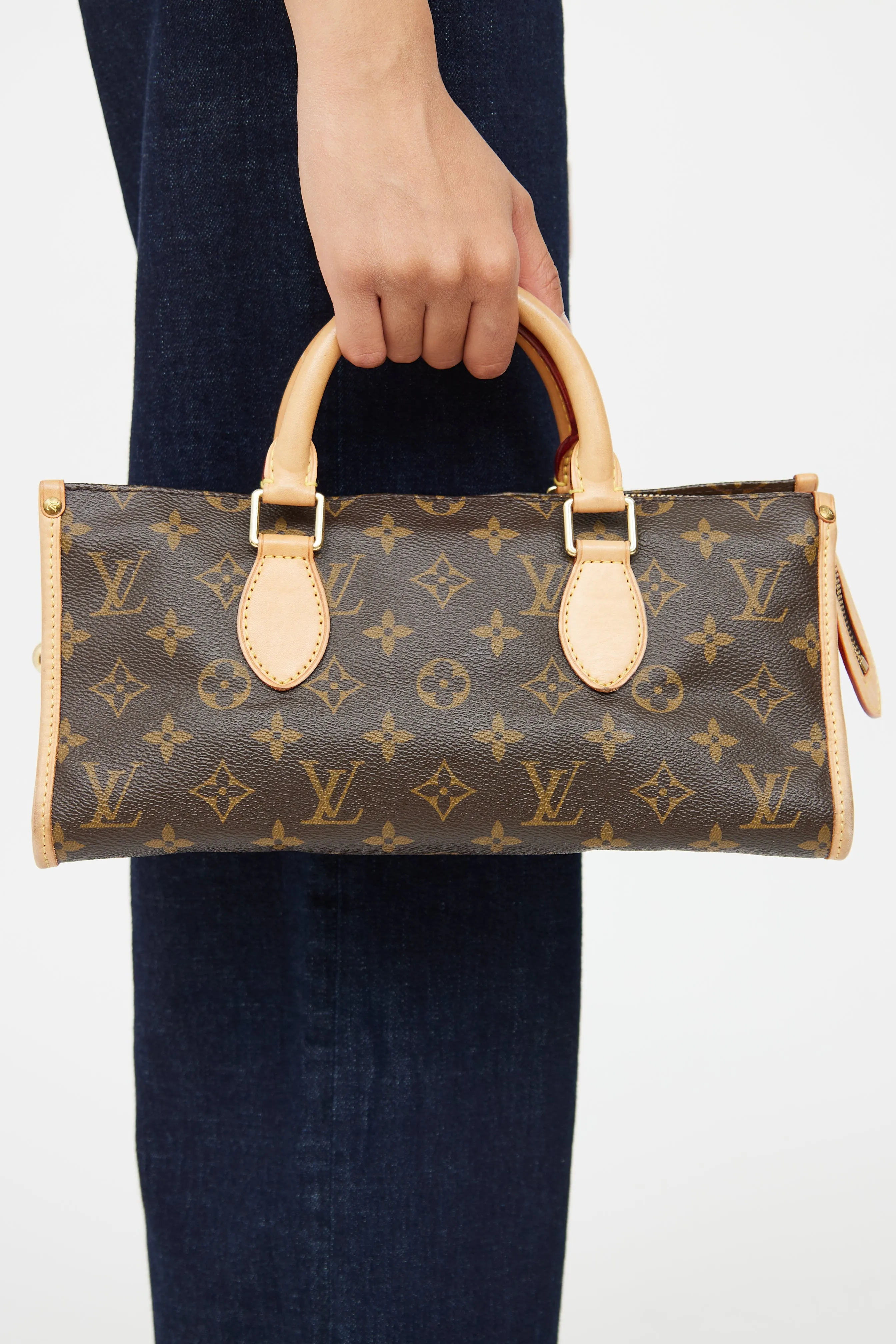 2006 Brown Monogram Popincourt Bag