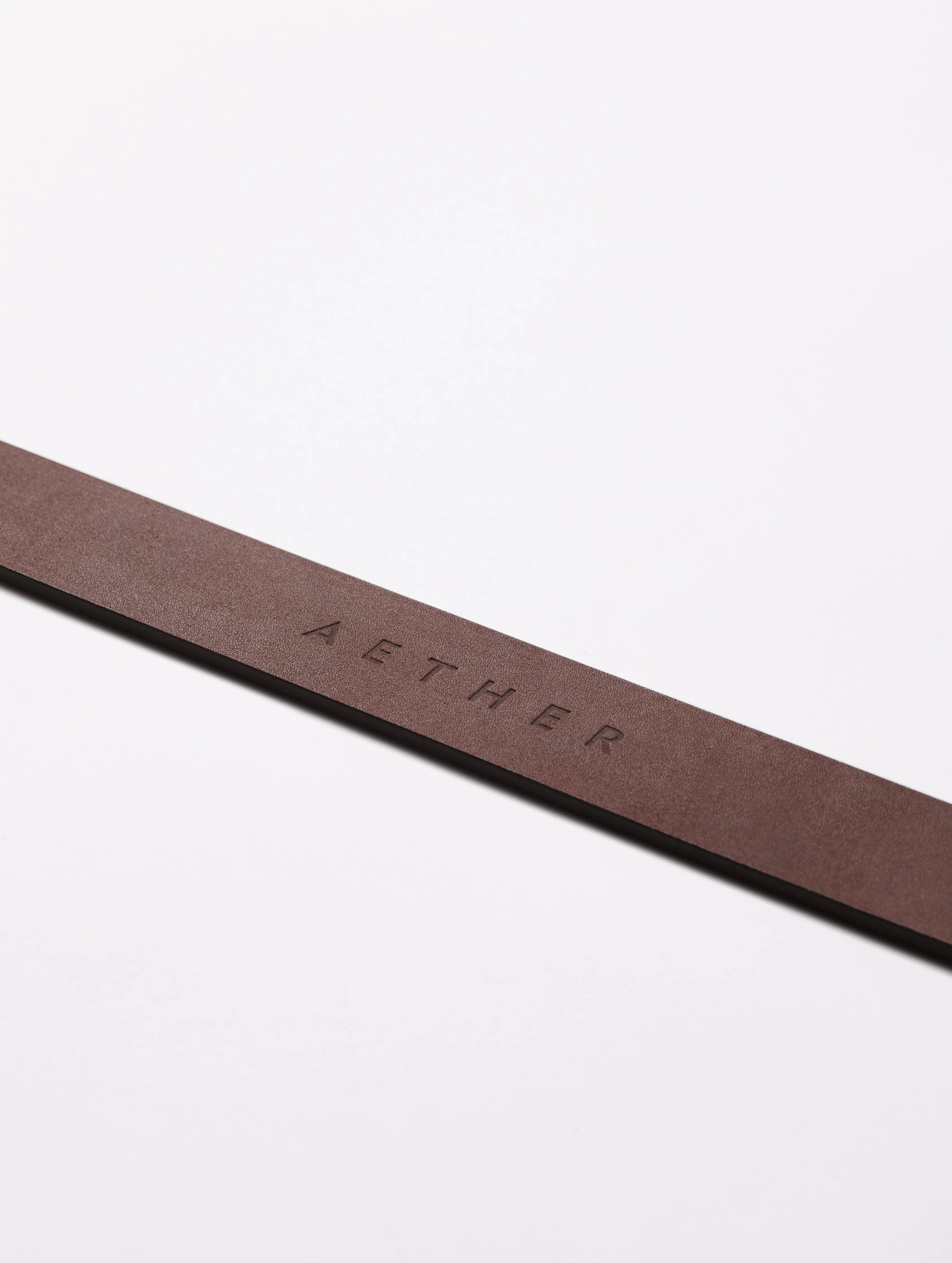 Canyon Leather Belt - Cedar Brown