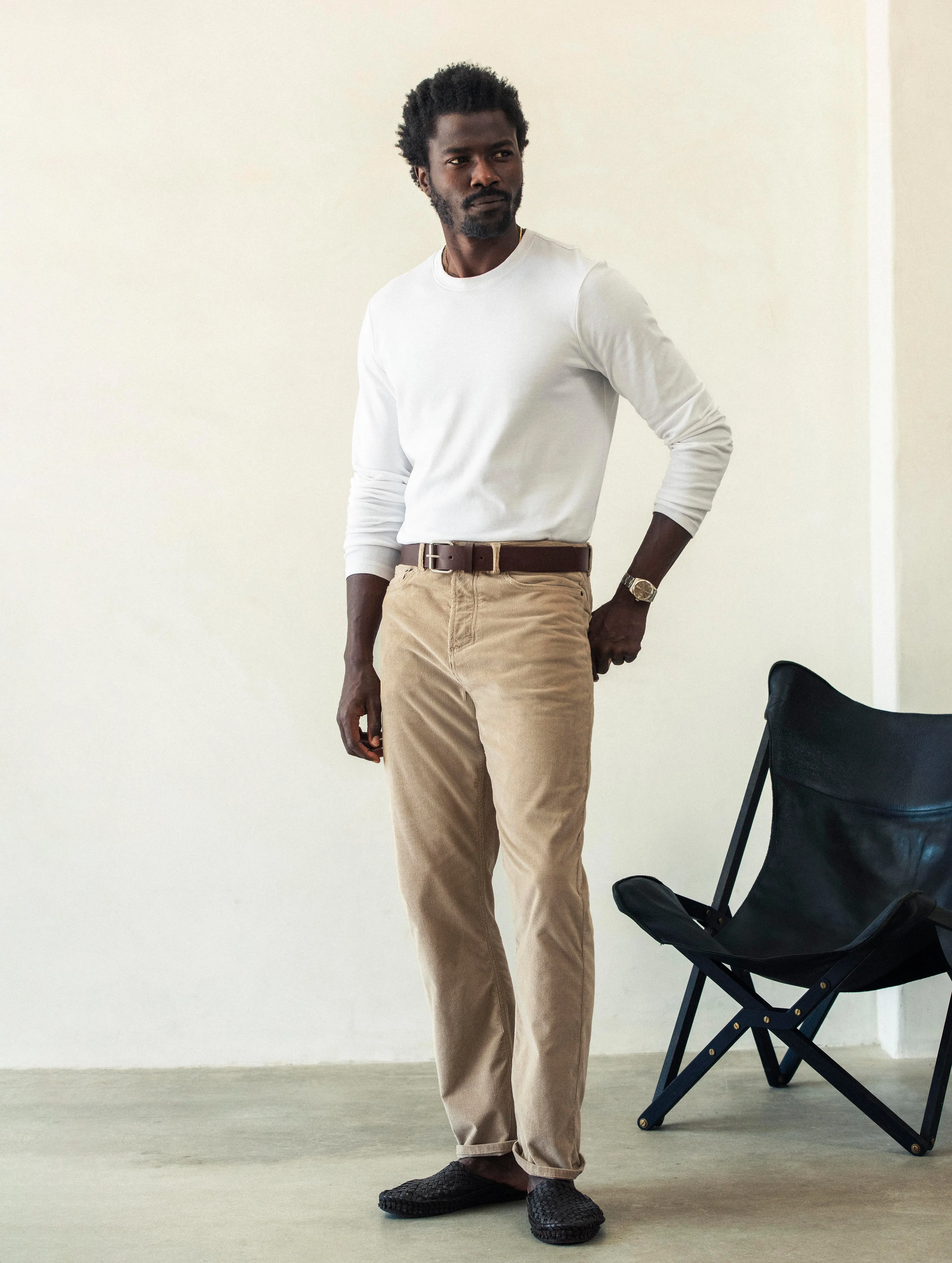 Canyon Leather Belt - Cedar Brown