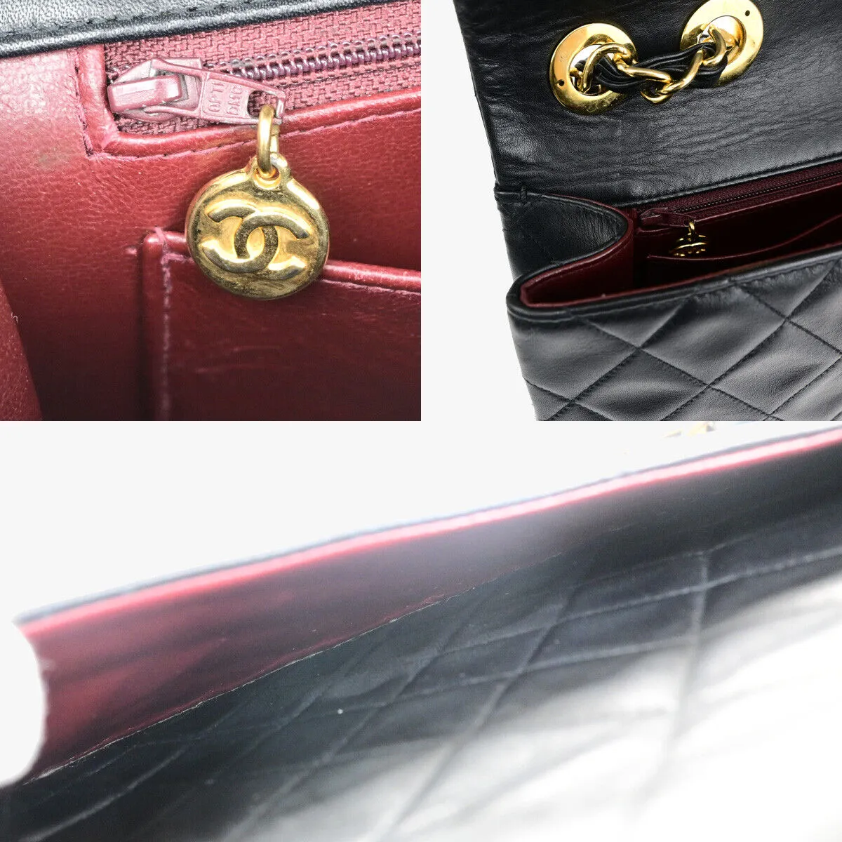 Chanel Cc Maxi Jumbo Matelasse 34 Chain