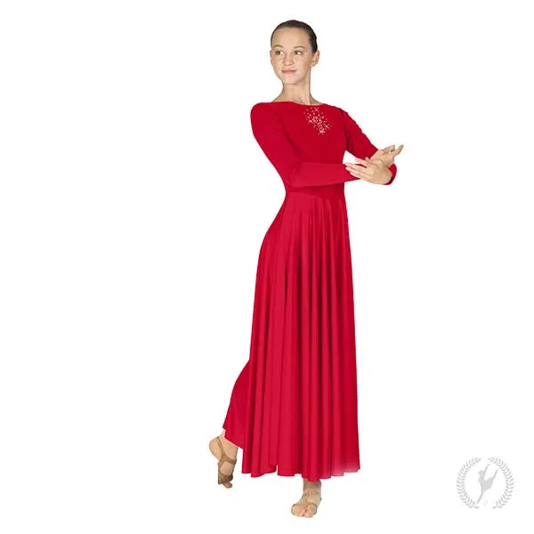 Eurotard 11524 Womens Shining Cross Dress