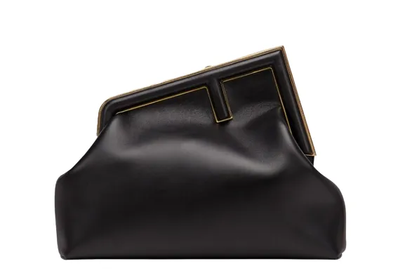 Fendi First Black leather bag