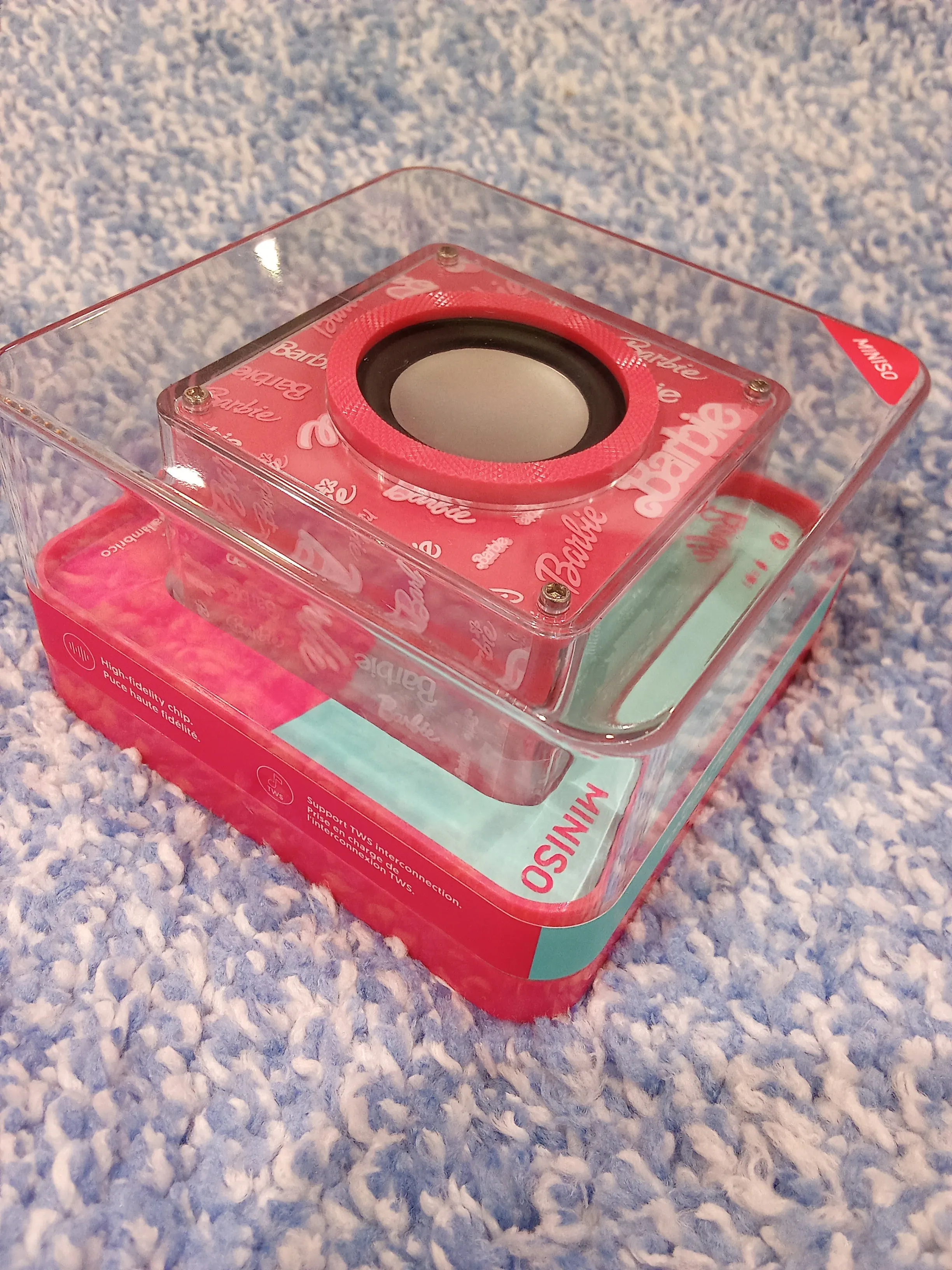 Miniso Barbie Shining Collection Wireless Speaker