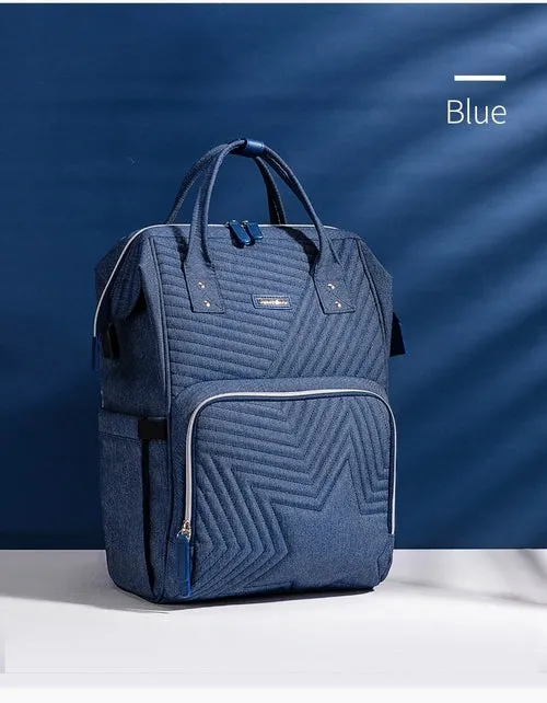 Modern Quilted Diaper Bag (multiple colors)