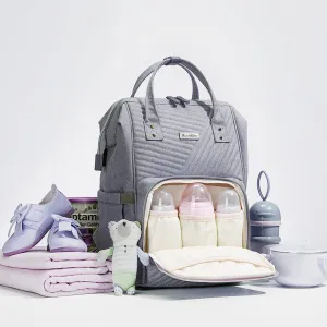 Modern Quilted Diaper Bag (multiple colors)