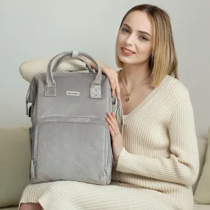 Modern Velvet Diaper Backpack