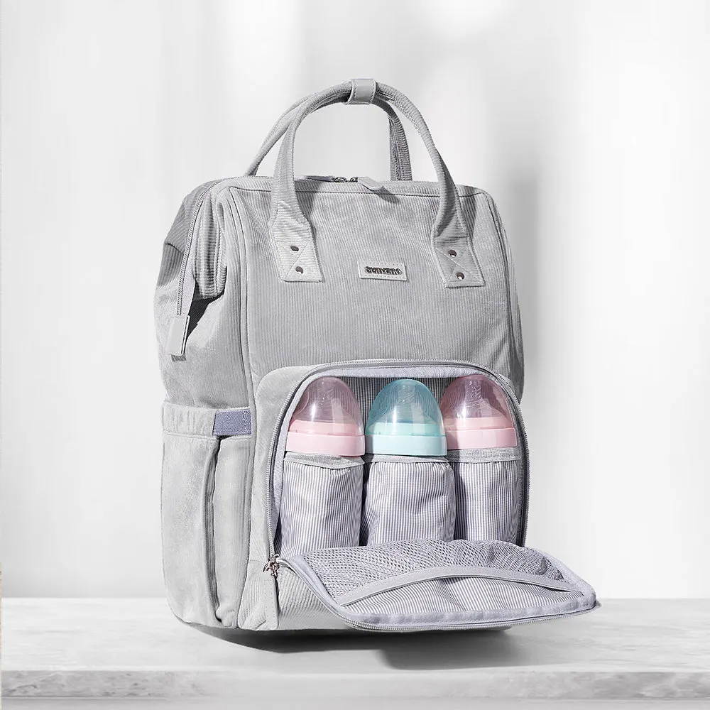 Modern Velvet Diaper Backpack
