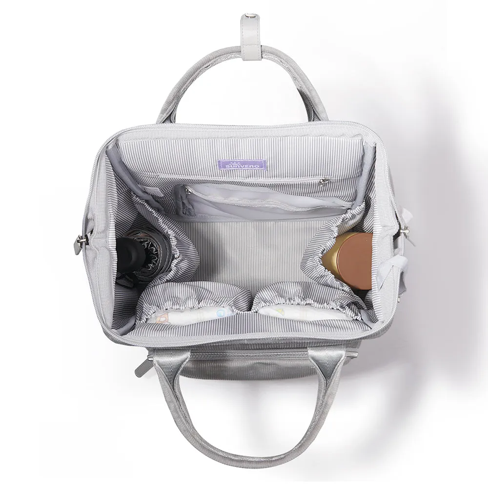 Modern Velvet Diaper Backpack