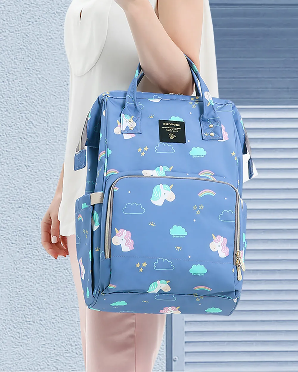 Multi-Variant Opening Diaper Bag