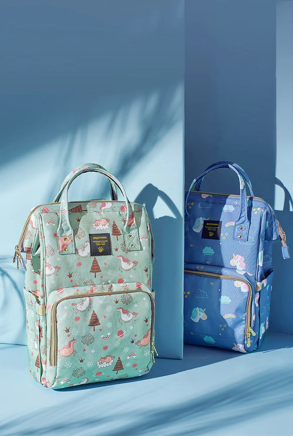 Multi-Variant Opening Diaper Bag