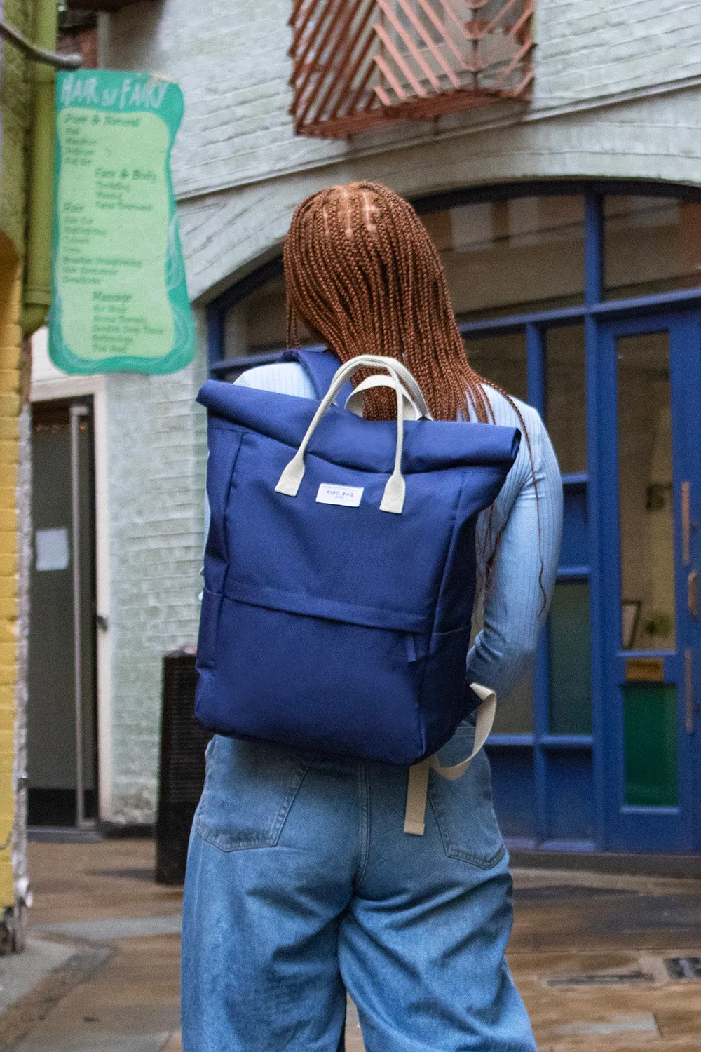 Navy | Hackney Backpack | Large
