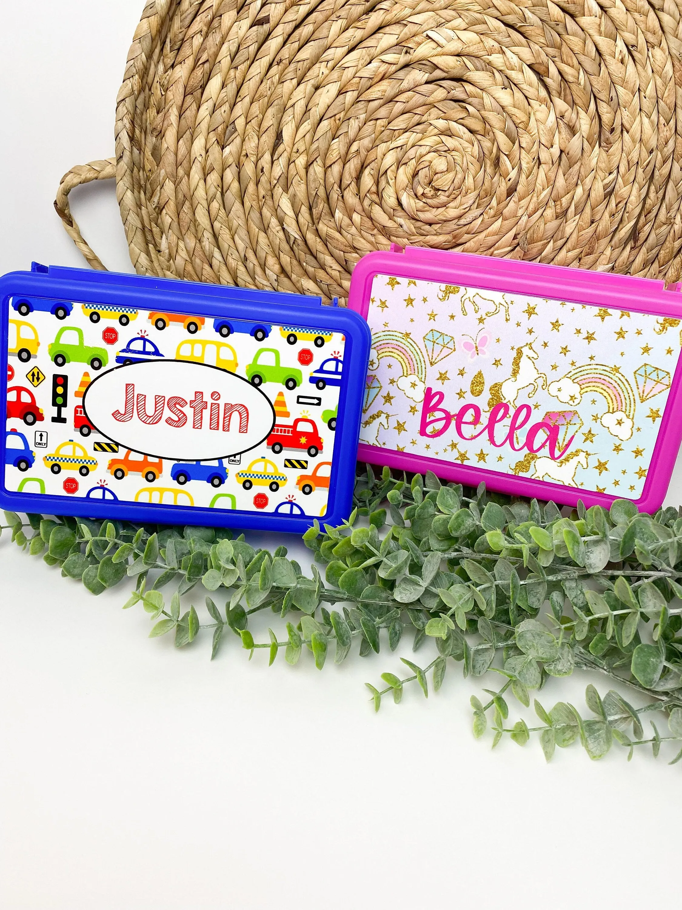 Personalized Pencil Box, Back to School, Custom Pencil Box, Art Storage
