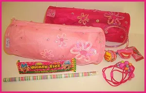 Sequins Mesh Pencil/Cosmetic Lolly Bag