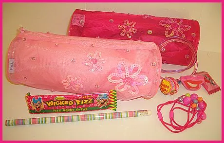 Sequins Mesh Pencil/Cosmetic Lolly Bag