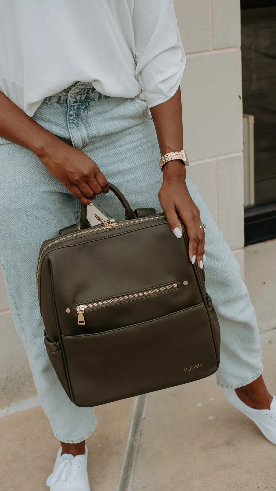 YUUMA Original Bag 2.0 - Olive by YUUMA
