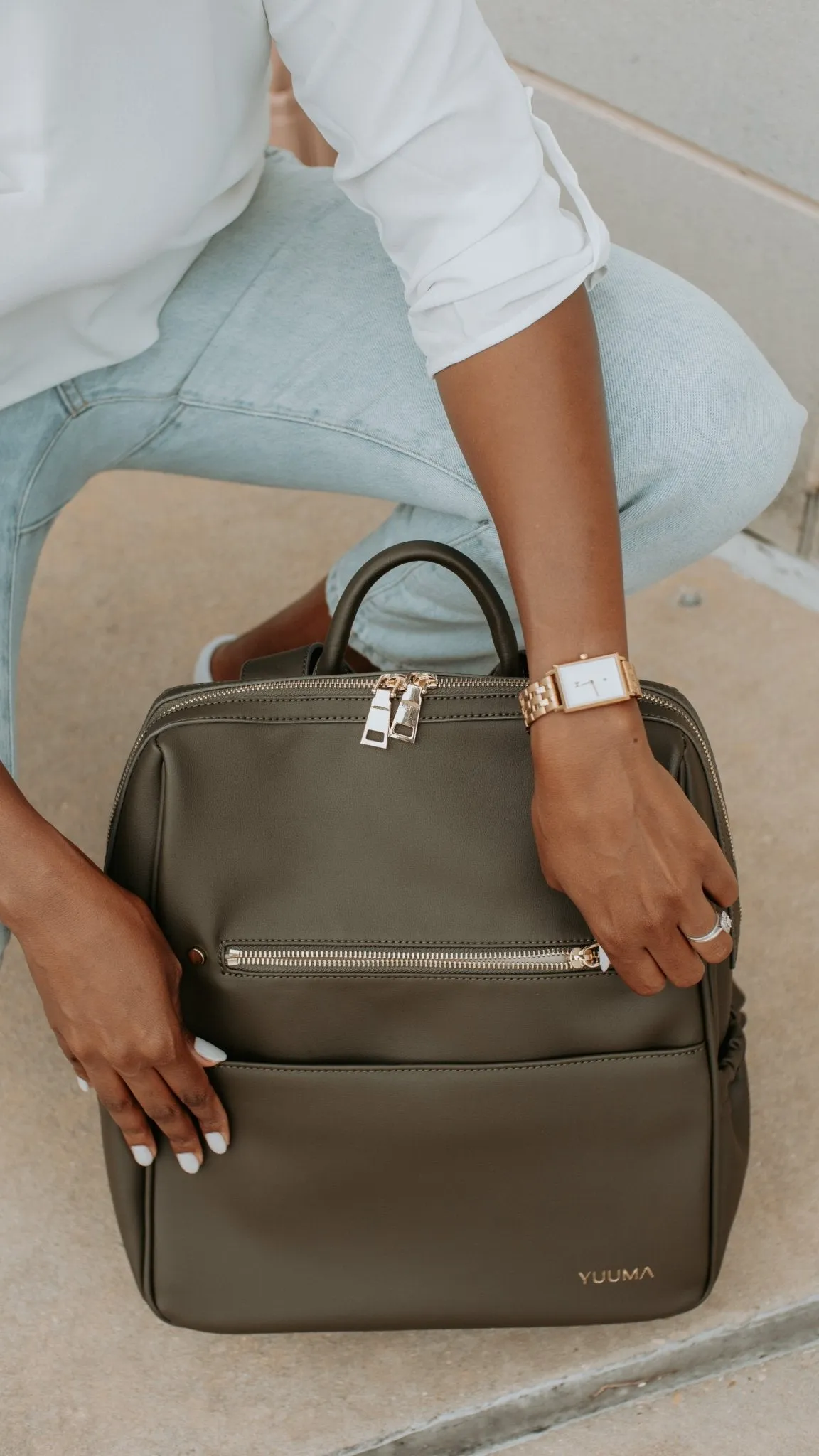 YUUMA Original Bag 2.0 - Olive by YUUMA